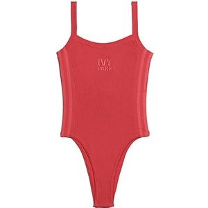 Ivy Park Coral Knit Tank Top Bodysuit